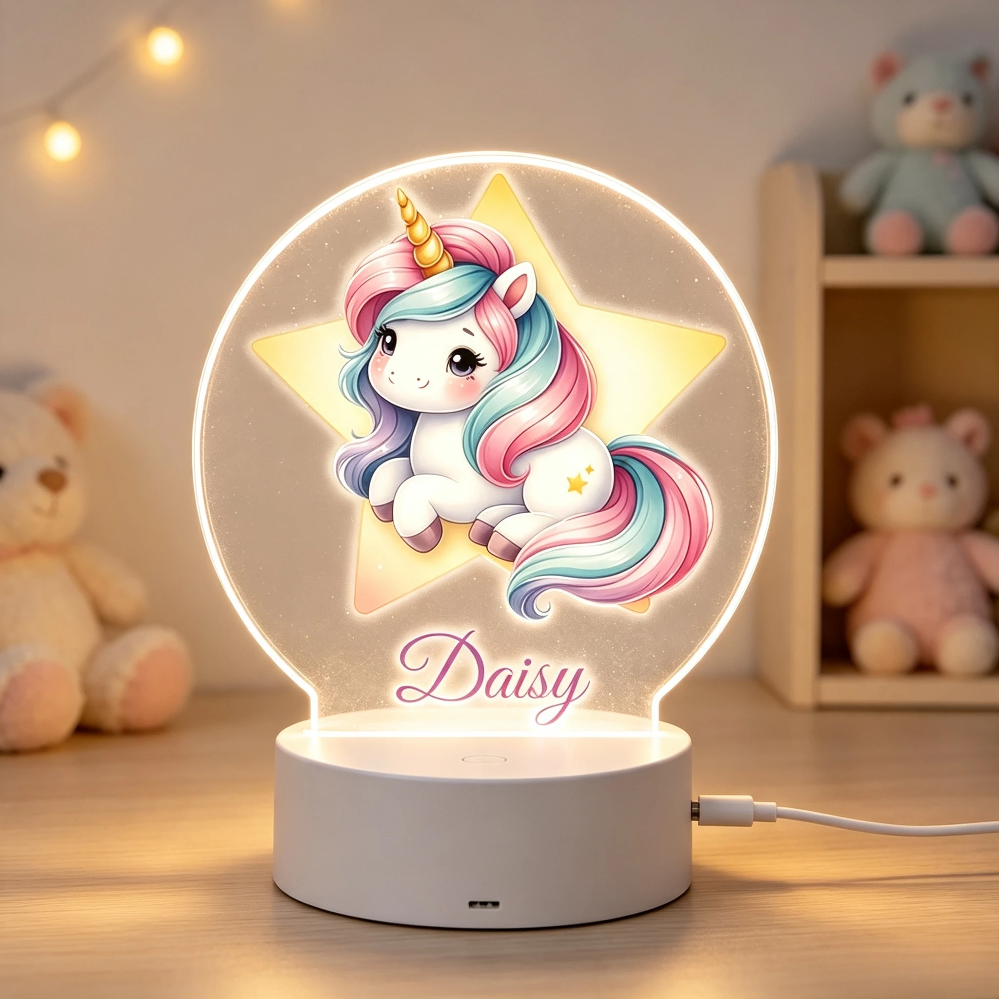 Led Balloon Light - Magical Unicorn Personalized LED Ambient Light