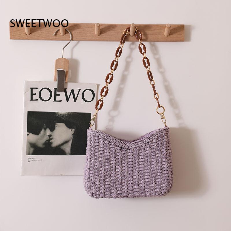 Solid Color Hollow Woven Straw - Paper Straw Color ulasan dan harga