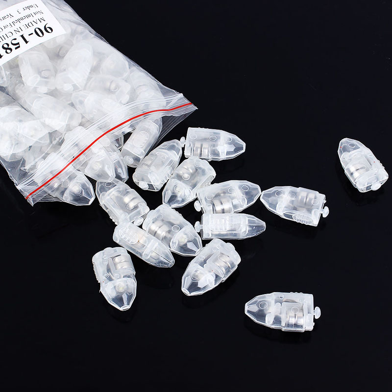 50pcs mini LED balloon lamp Wh - Led Balloon Light ulasan dan harga