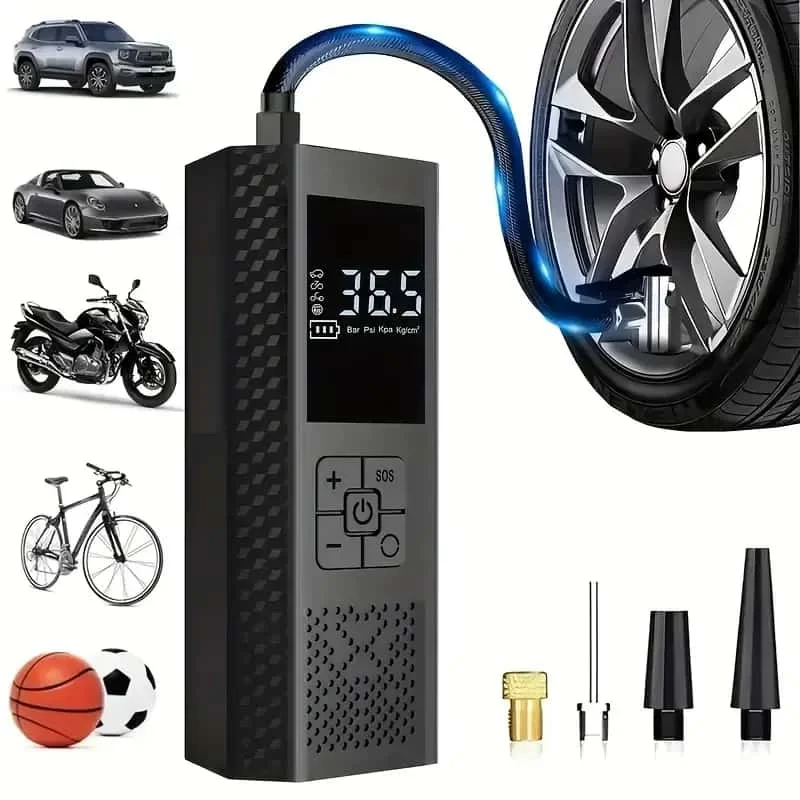 Portable 150 PSI Air Pump with - Led Balloon Light ulasan dan harga