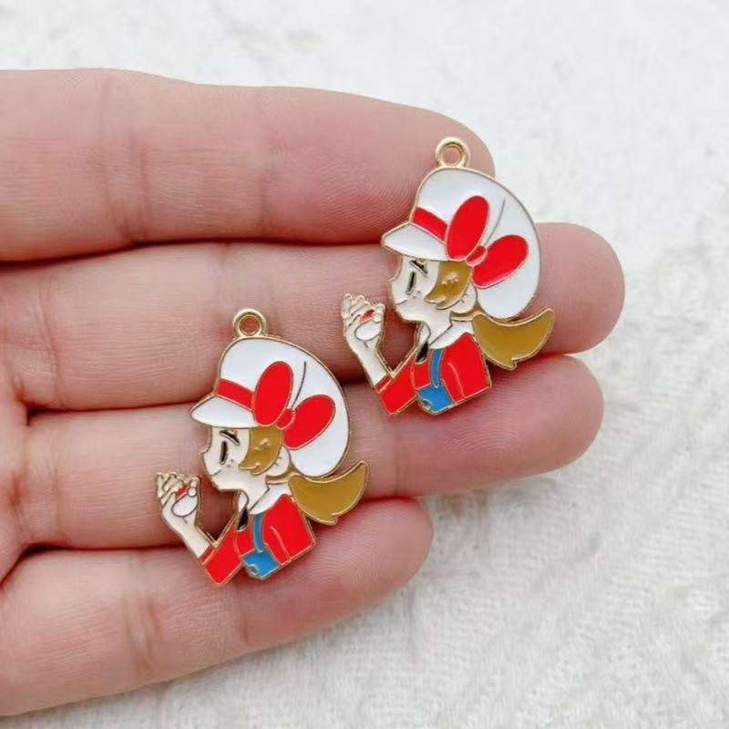 10pcs Cartoon Girl Drip Oil Al - Event Party ulasan dan harga