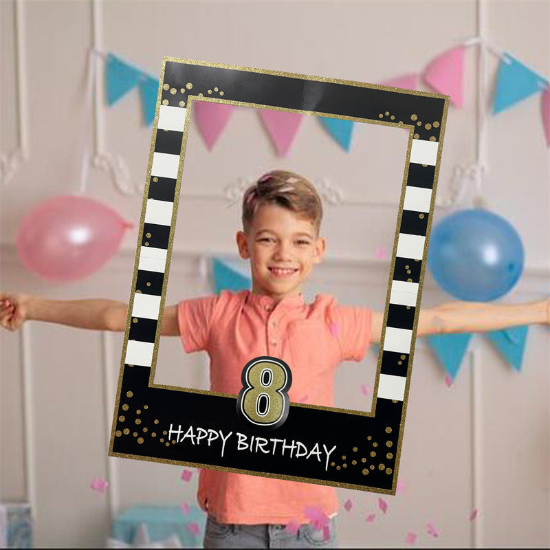 1Pcs 1-30 Year Old Photo Booth - Photo Booth Frame ulasan dan harga