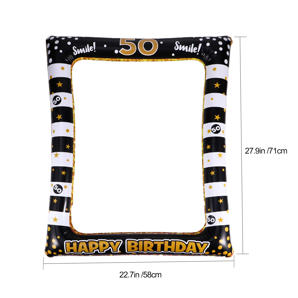 Birthday Party Supplies 18 Bal - Photo Booth Frame ulasan dan harga