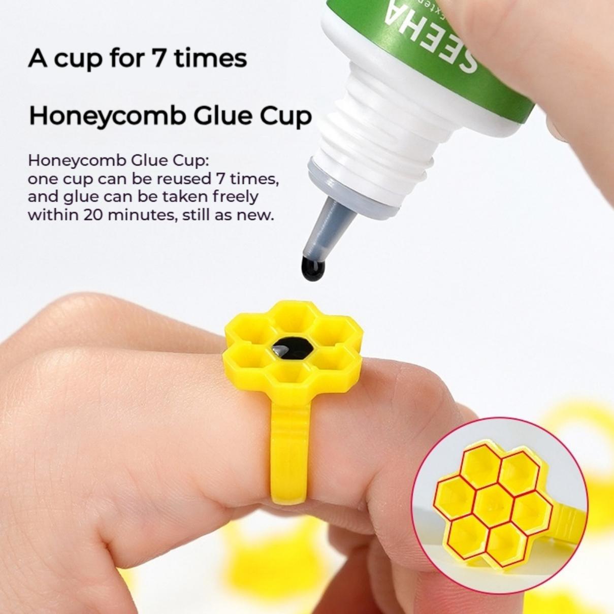 50PCS Holder Ring Cups for Eye - Plastic Cup 50Pcs ulasan dan harga